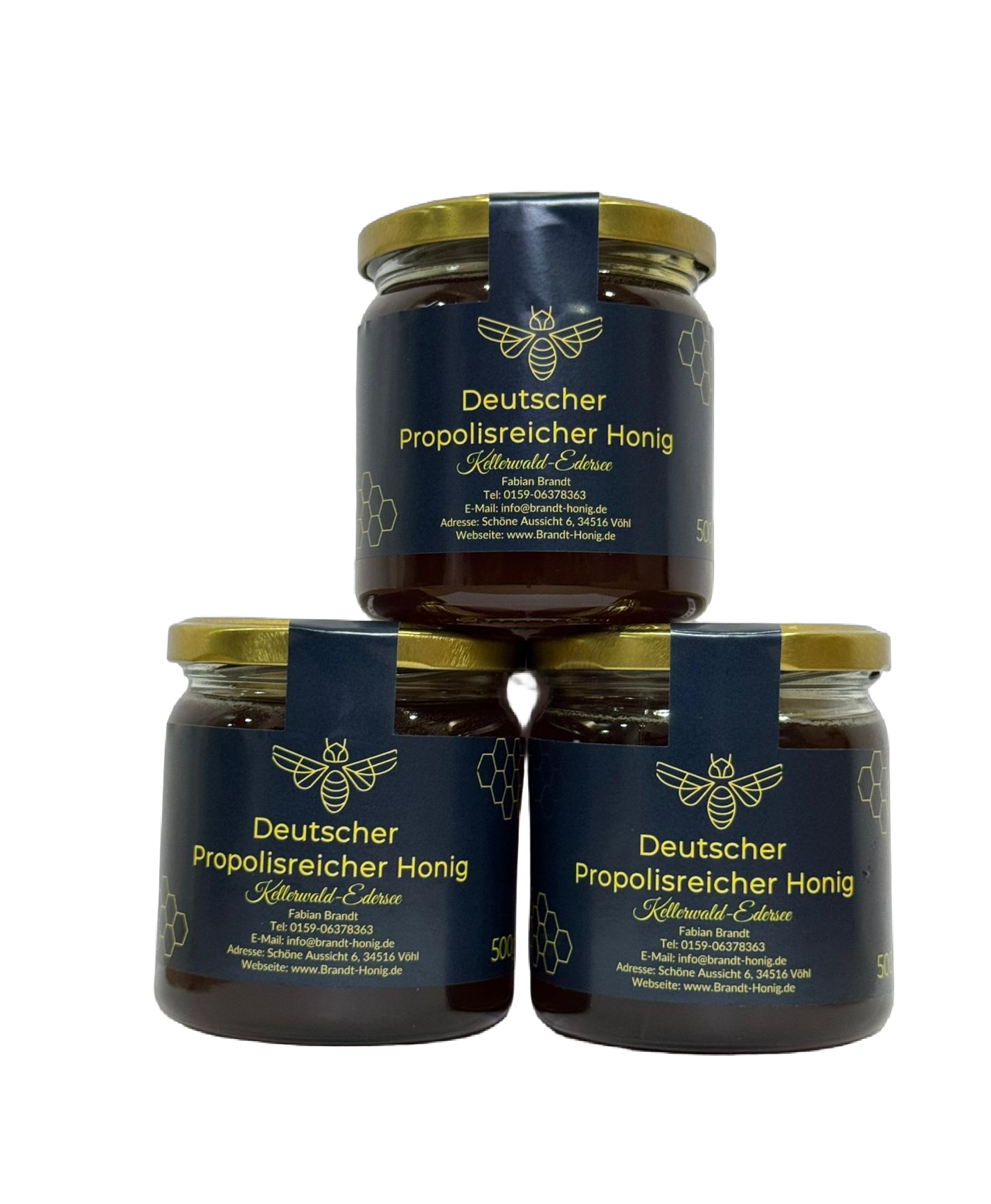 Deutscher Brandt-Propolisreicher Honig
